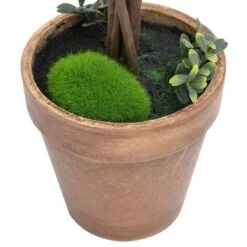 VIDAXL Plantes De Buis Artificiel 2 Pcs Avec Pots Boule Vert 56 Cm 9 VIDAXL Plantes De Buis Artificiel 2 Pcs Avec Pots Boule Vert 56 Cm -Emerald Soldes 1b412dcf1db08d79