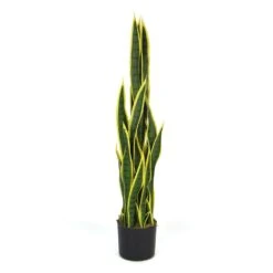 Plante Artificielle - Sanseviera Jaune 89cm
