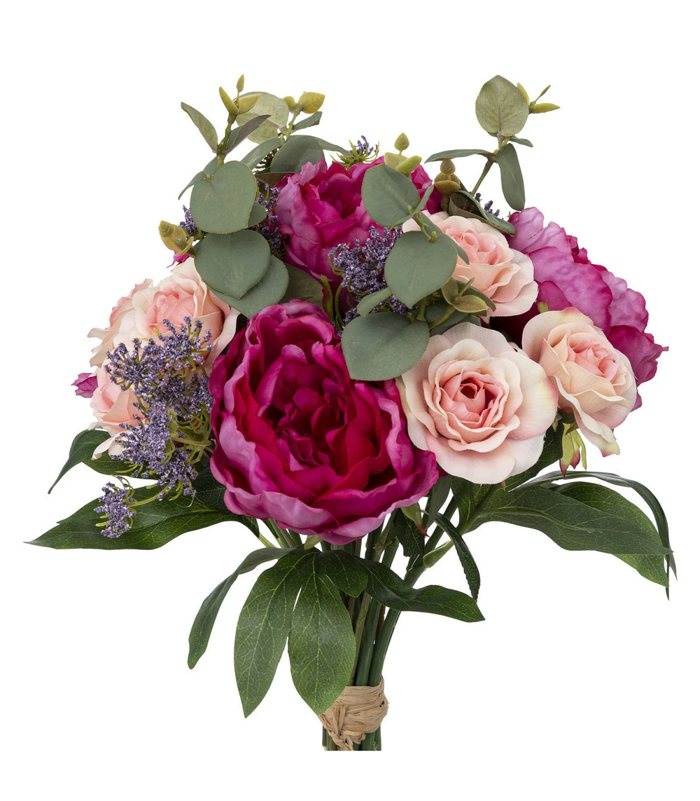 ATMOSPHERA Bouquet Composé Fleurs Artificielles D. 30 X H. 53 Cm 2 ATMOSPHERA Bouquet Composé Fleurs Artificielles D. 30 X H. 53 Cm – Image 2