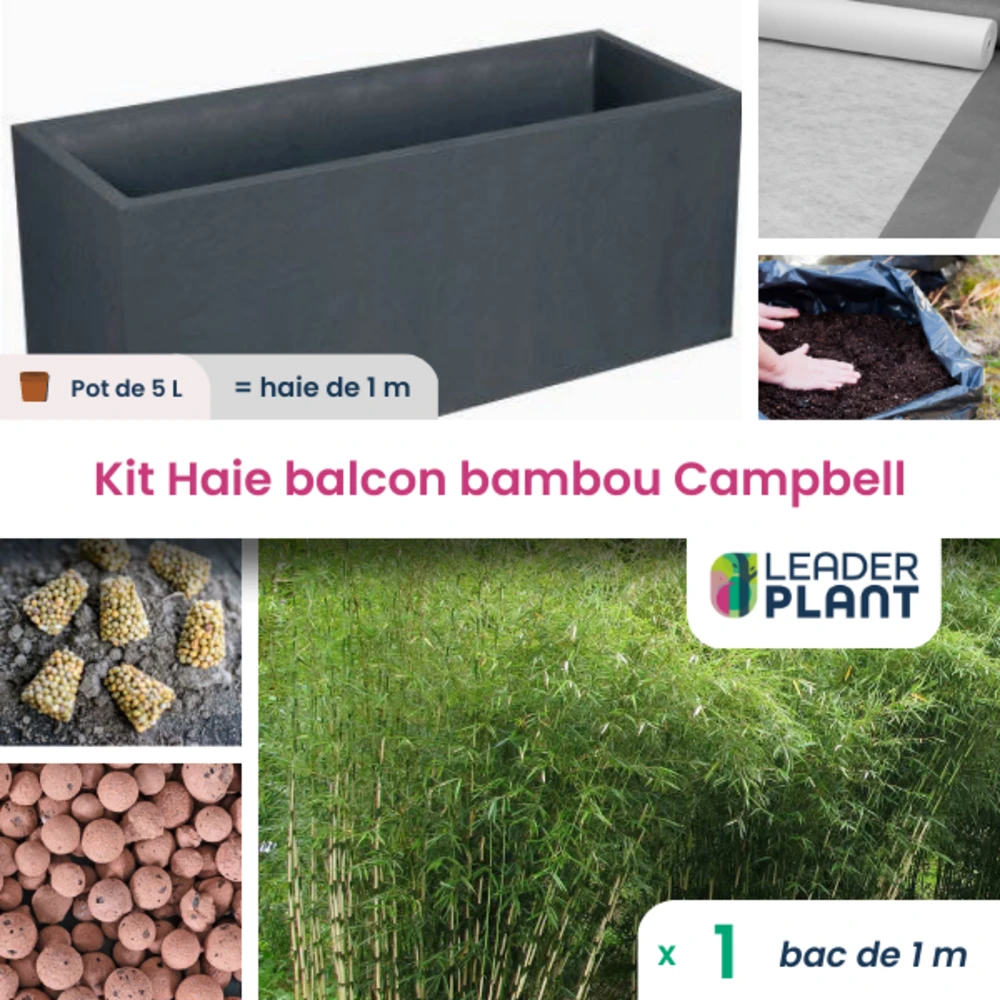 Kit Brise-vue Balcon Bambou Campbell 5 L 2 Kit Brise-vue Balcon Bambou Campbell 5 L – Image 2