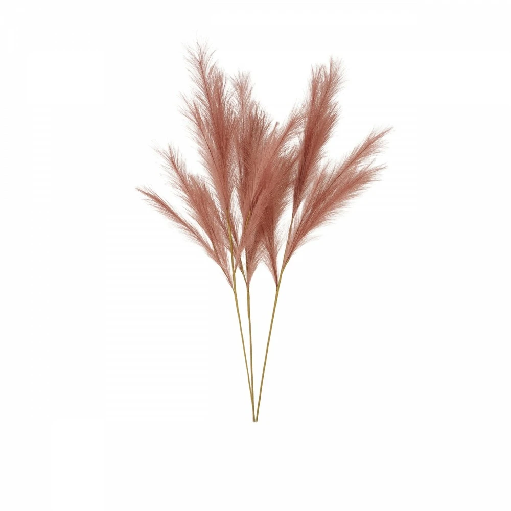 Plumeau Artificiel Terracotta 110cm Lot De 3 2 Plumeau Artificiel Terracotta 110cm Lot De 3 – Image 2