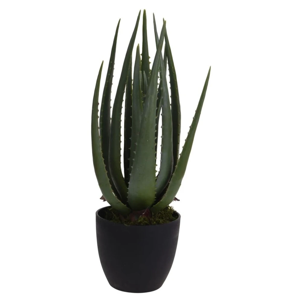 Progarden Plante Artificielle En Pot Aloe Vera 25x45 Cm 2 Progarden Plante Artificielle En Pot Aloe Vera 25x45 Cm – Image 2