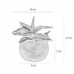 Plante Verte Artificielle Pot Effet Bois 14cm -Emerald Soldes c3fe4d6487c22abd