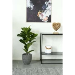 Arbre Fiddle Leaf Plante Artificielle 100 Cm -Emerald Soldes d2d7fe2af1686bed